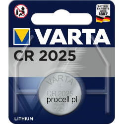 VARTA CR 2025 3V BL1